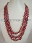 Rubylite Plain Nuggets Shape Beads
